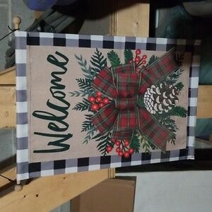 Welcome Christmas Door sign